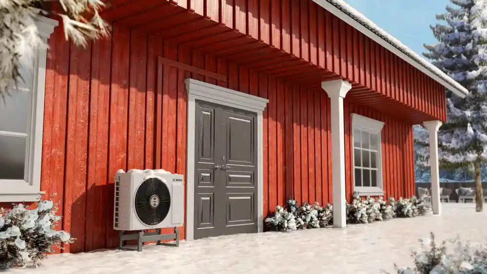 luftvarmepump-installator Mitsubishi luft/vatten värmepump